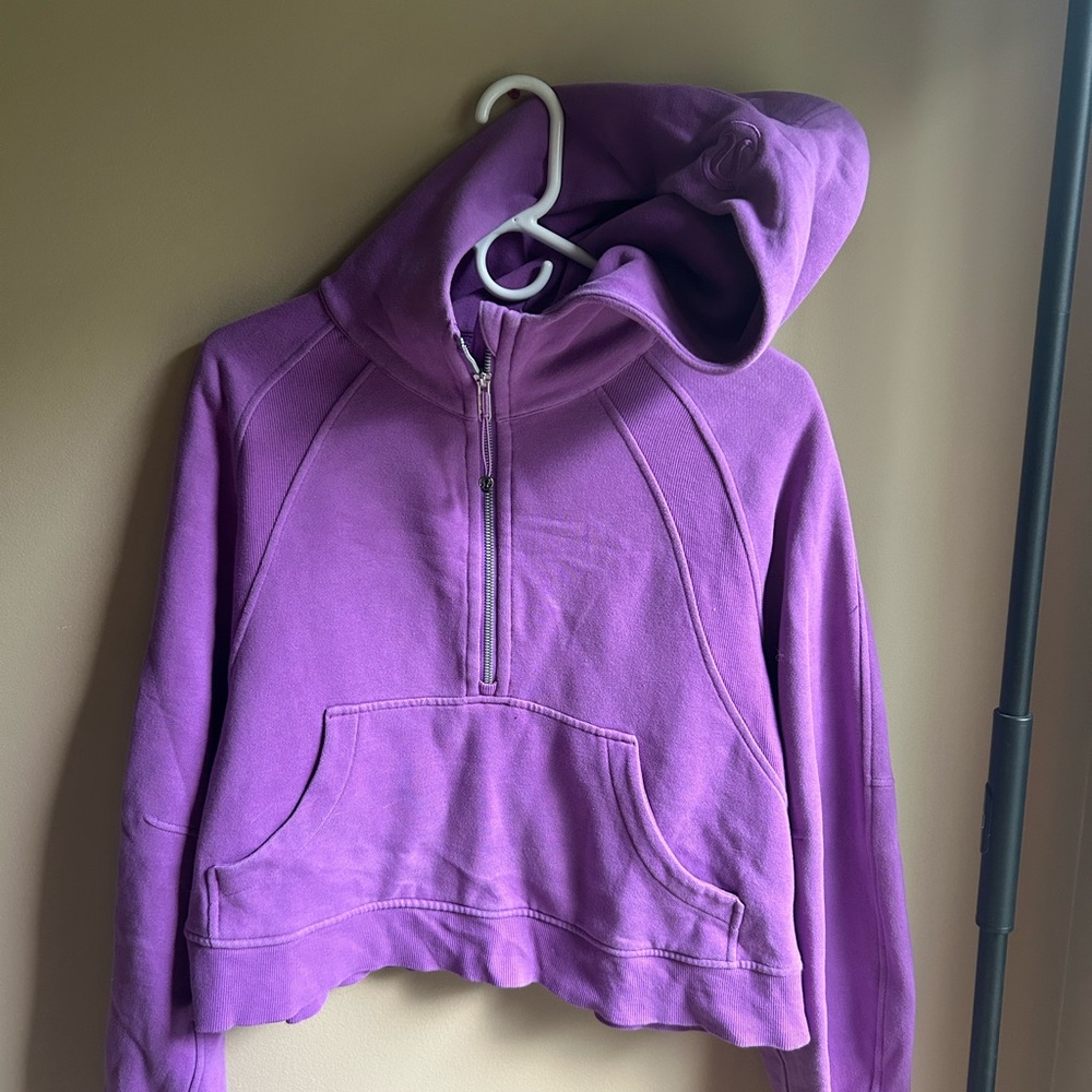 Women’s Lululemon Scuba Half Zip Purple